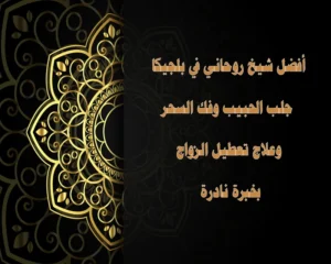 أفضل شيخ روحاني في بلجيكا – جلب الحبيب وفك السحر وعلاج تعطيل الزواج بخبرة نادرة